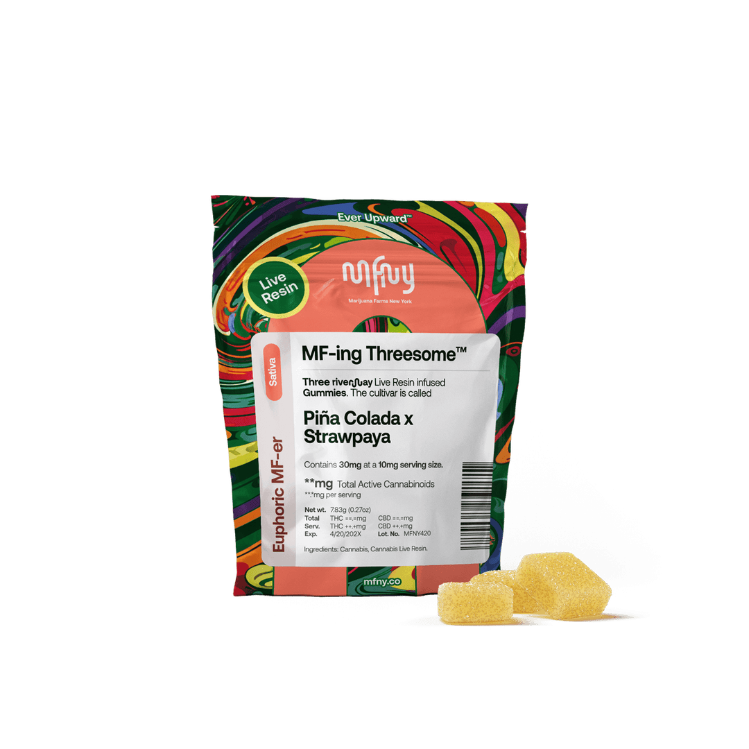 Pina Colada x Strawpaya • Gummies • 3 Pack • 30mg - MFNY | Treehouse Cannabis