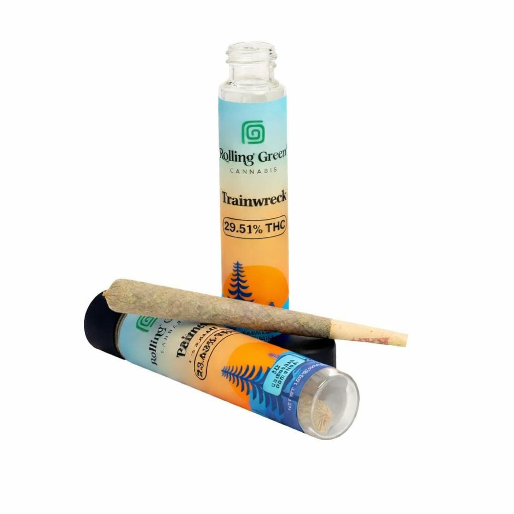 Trainwreck Pre-Roll - 1.0g - Rolling Green Cannabis | Treehouse Cannabis