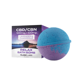 Relax Bath Bomb with Lavender and Chamomile | 200mg