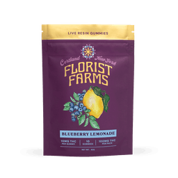 Blueberry Lemonade  | 10 pack Live Resin Gummies | 100mg