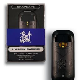 Grape Ape • Live Resin + Diamonds Vape | 1g