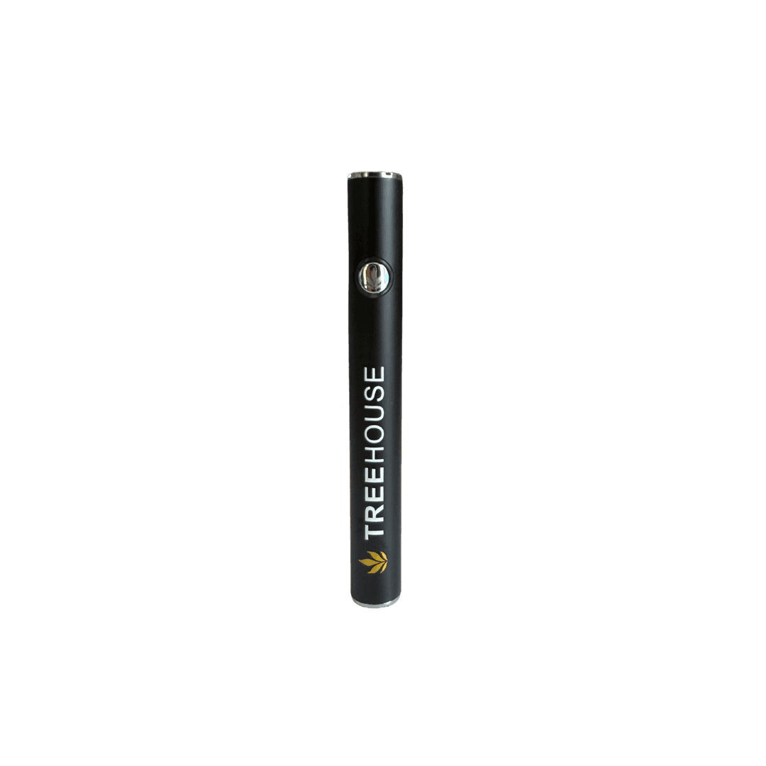 Black • Slim Pen 510 Vape Battery - Treehouse | Treehouse Cannabis