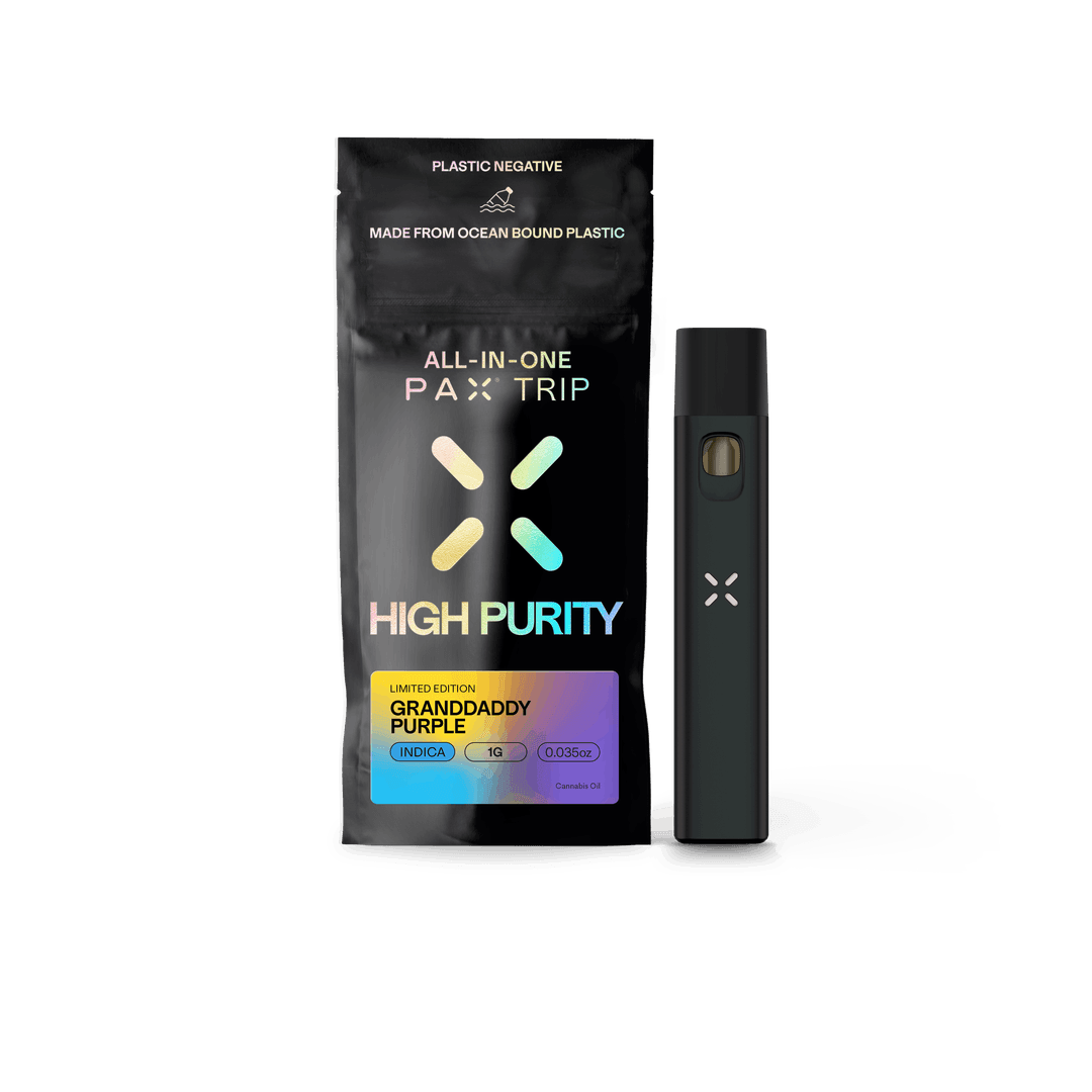 Grandaddy Purple • High Purity THC Disposable • 1g - PAX | Treehouse Cannabis