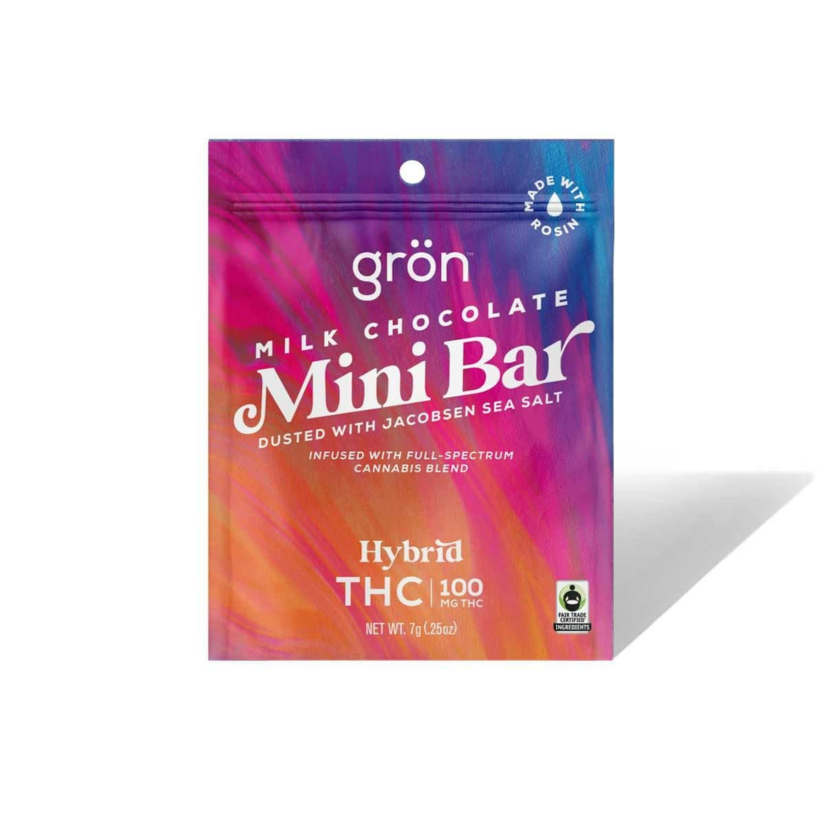 product image for Milk Chocolate Mini Bar - THC - Hybrid