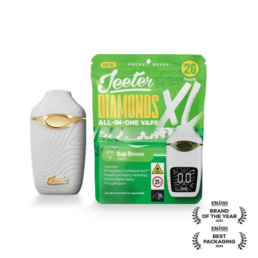 Jeeter • Baja Breeze • 2G Liquid Diamond XL All-In-One Vape - Jeeter | Treehouse Cannabis