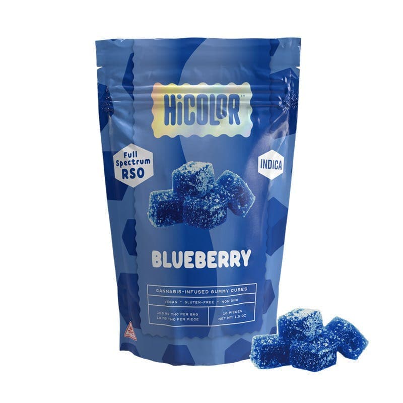 product image for Blueberry RSO Gummies 10 Pack 100mg