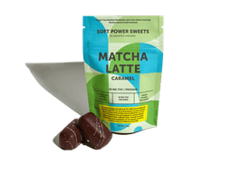 Matcha Latte Chocolate-Covered Caramel - 20mg/unit