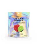 Raspberry Lime Live Rosin Gummies | 10 pack | 100mg