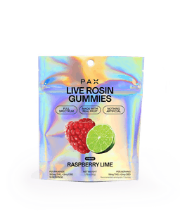 Raspberry Lime Live Rosin Gummies | 10 pack | 100mg