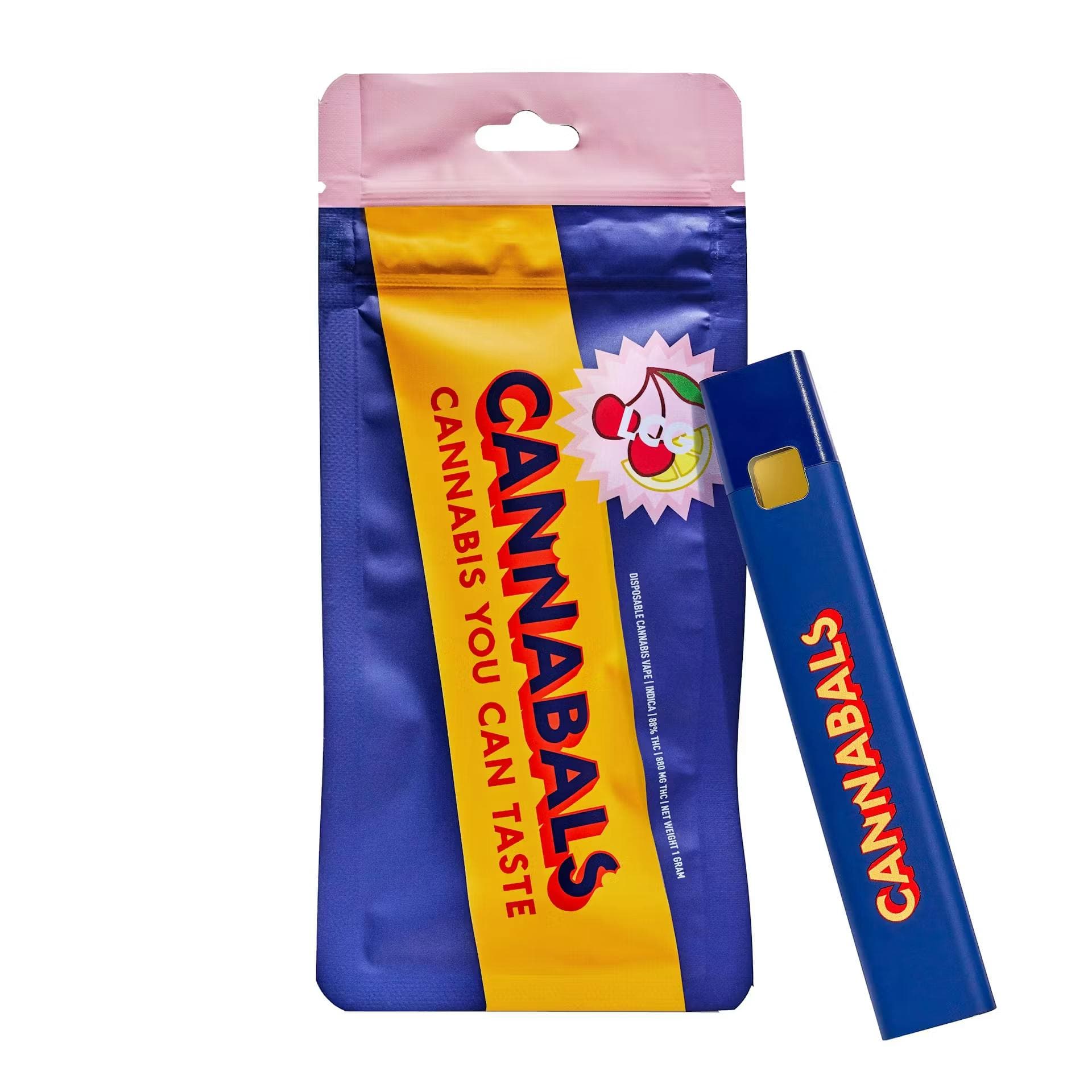 product image for LCG "Lemon Cherry Gelato" Disposable Vape 1g