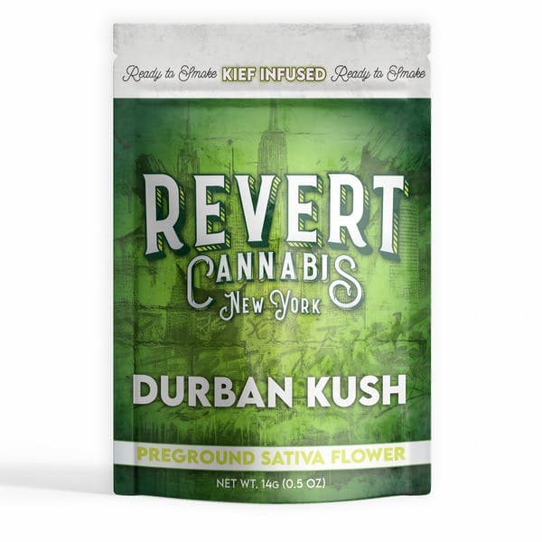 Durban Kush Kief Infused • Pre-ground Flower • 14g - Revert | Treehouse Cannabis