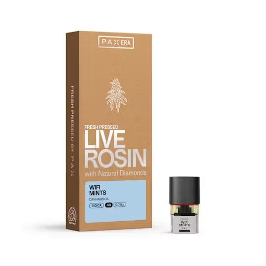 Wifi Mints • Live Rosin Pod • .5g - PAX - VAPORIZERS - Rockland County Weed Delivery | Treehouse Cannabis