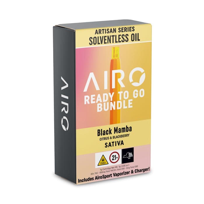 product image for Black Mamba Airosport bundle Solventless Vape 1g