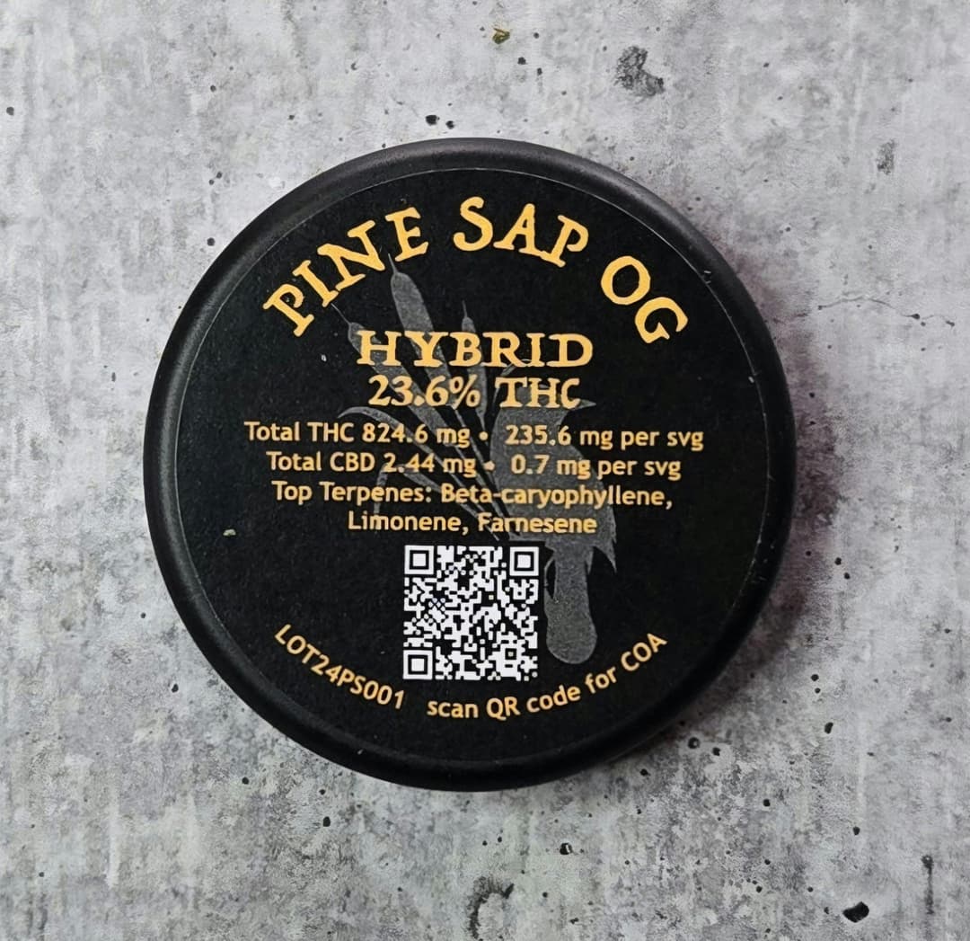 Pine Sap OG  • Flower • 3.5g - Blackbird Gardens | Treehouse Cannabis