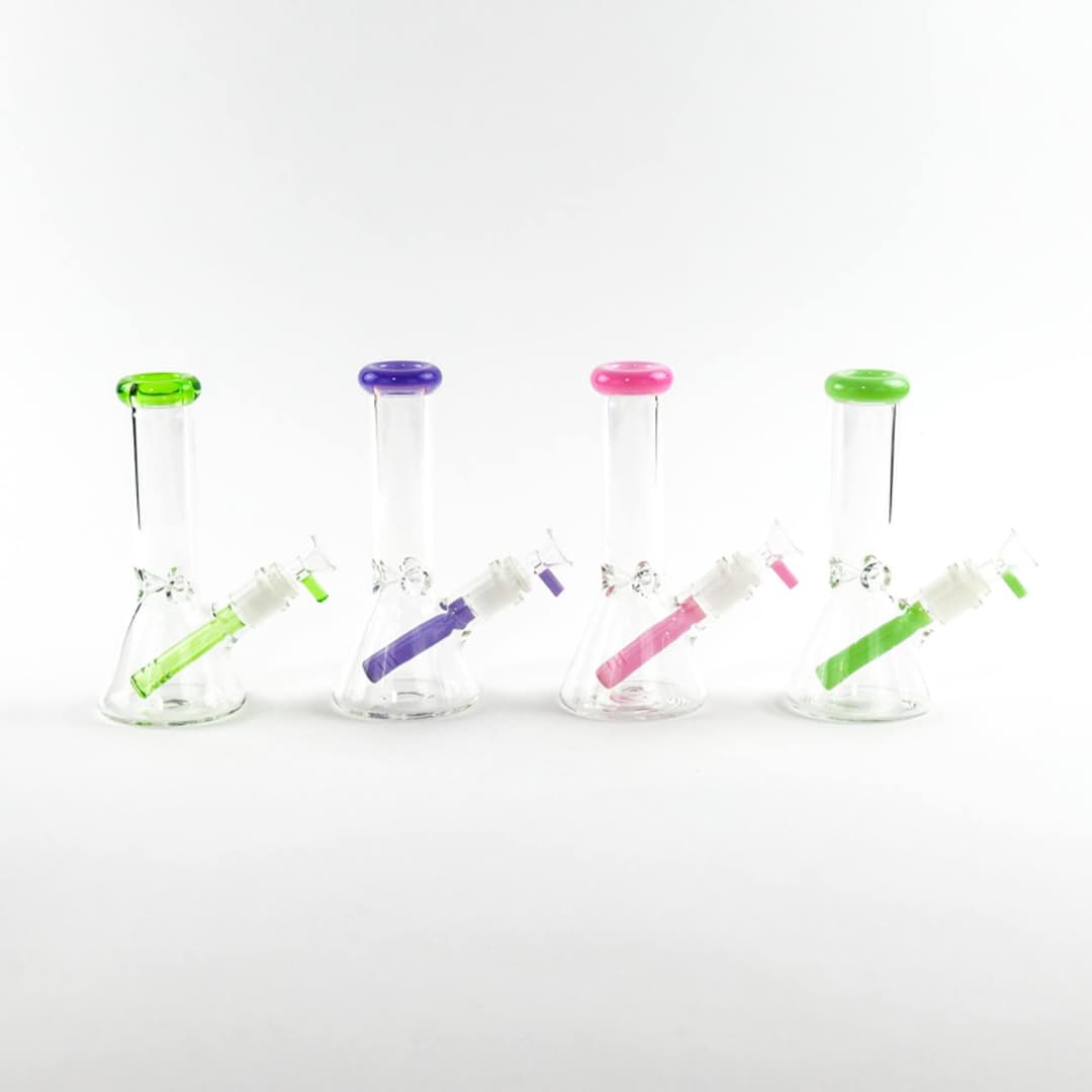 8" Color assorted beaker bong - SirEEL | Treehouse Cannabis