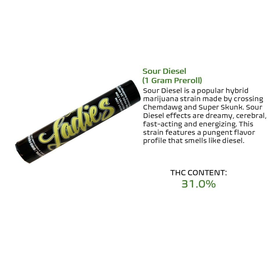product image for Sour Diesel Pre-roll 1g