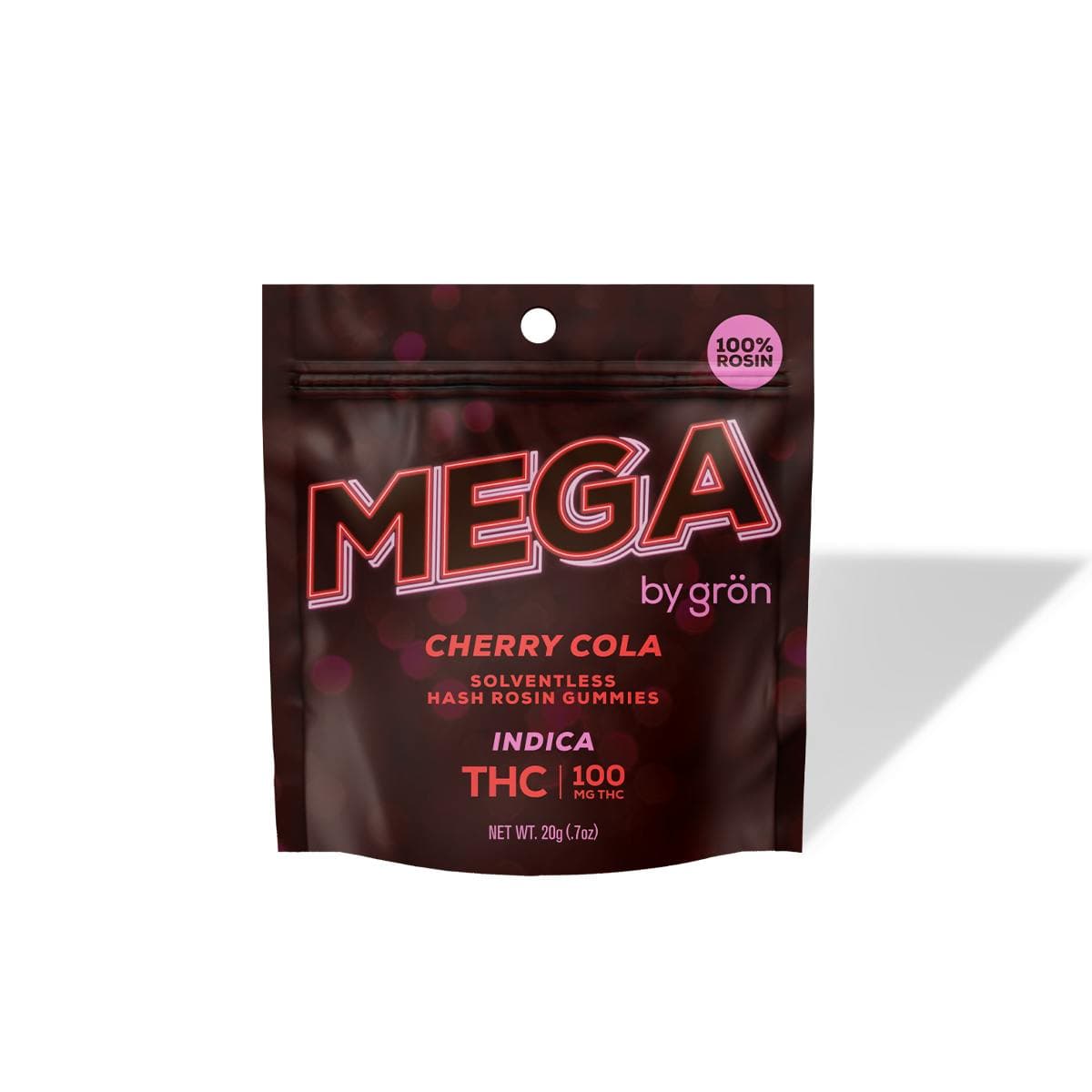 Cherry Cola MEGA Rosin - THC - Indica - Grön