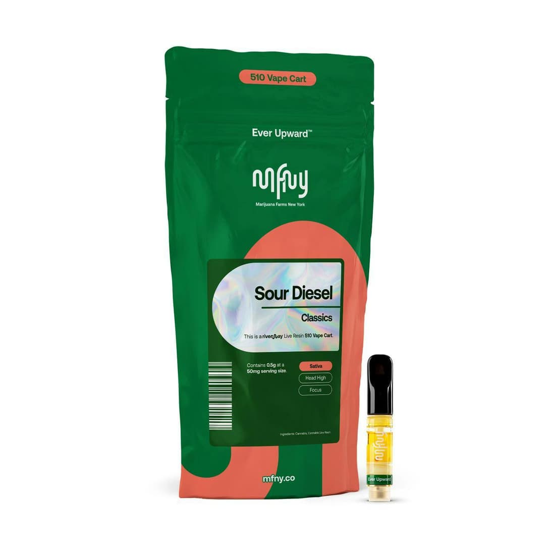 Sour Diesel Live Resin • Cartridge • .5g - MFNY | Treehouse Cannabis