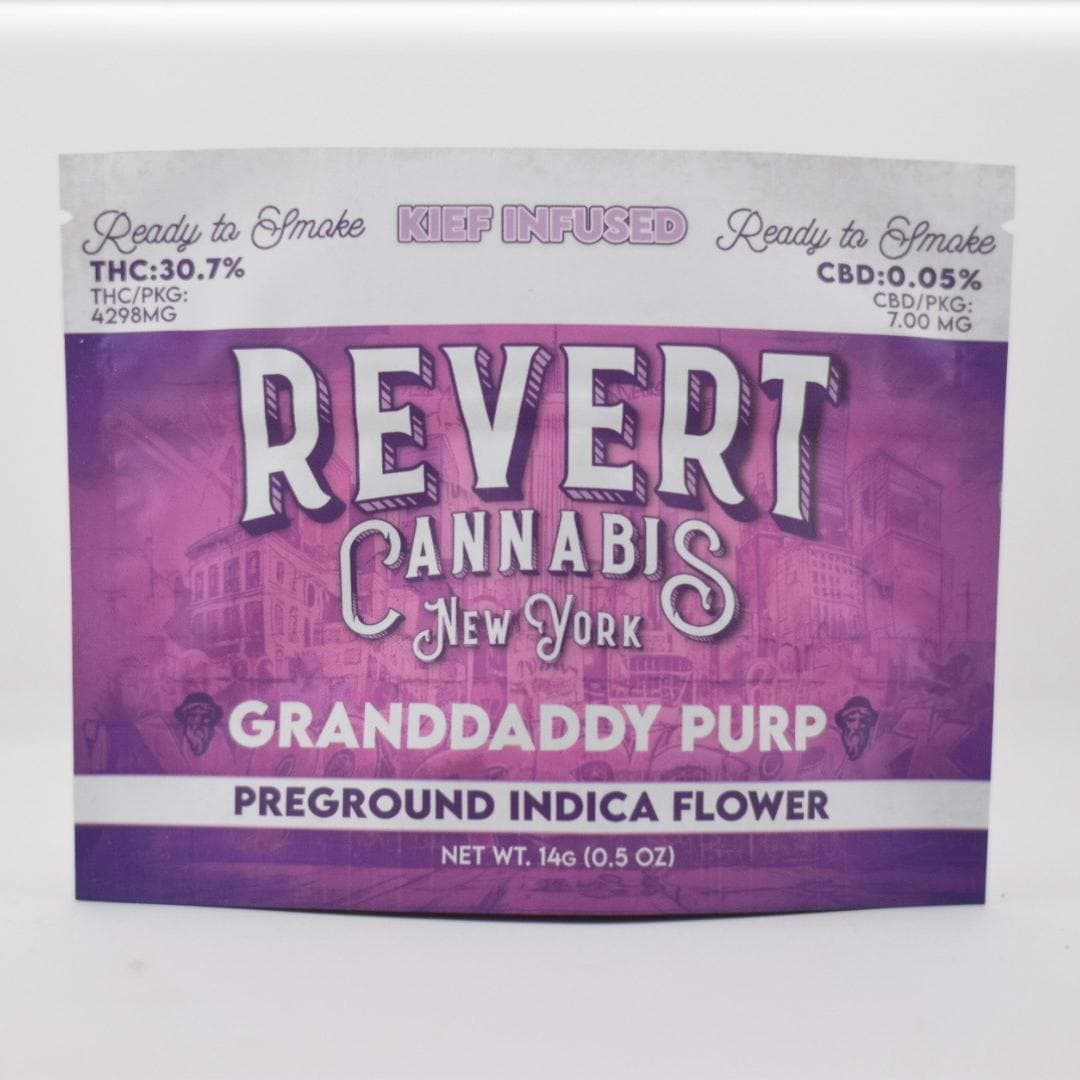 product image for Granddaddy Purp Kief Infused Preground Flower 14g
