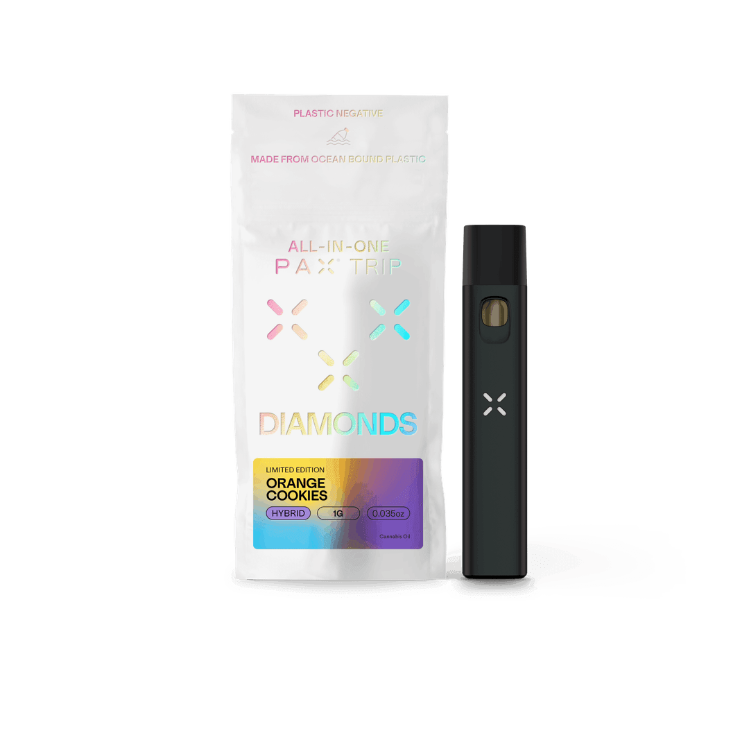 Orange Cookies Pax Diamonds • THC Disposable • 1g - PAX | Treehouse Cannabis