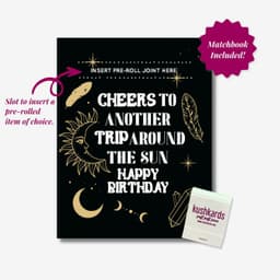 Celestial Birthday Card