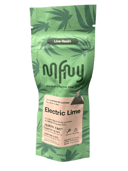 product image for Electric Lime Live Resin 510 Cartridge .5g