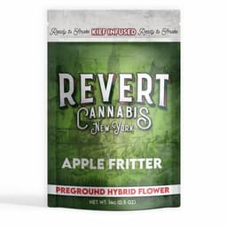 Apple Fritter Kief Infused | Pre-ground Flower | 14g