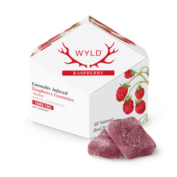 Raspberry | Sativa Enhanced Gummies | THC: 100mg