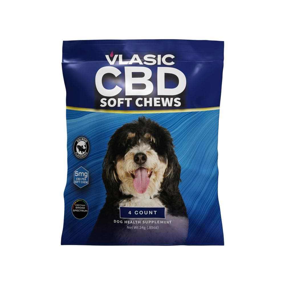 product image for Mini Broad Spectrum CBD Dog Chews (Salmon Flavor) 20mg