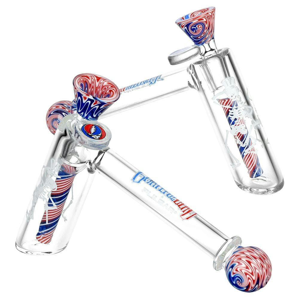 Grateful Dead x Pulsar Wig Wag Hammer Bubbler - 6.25" / 14mm F - 
