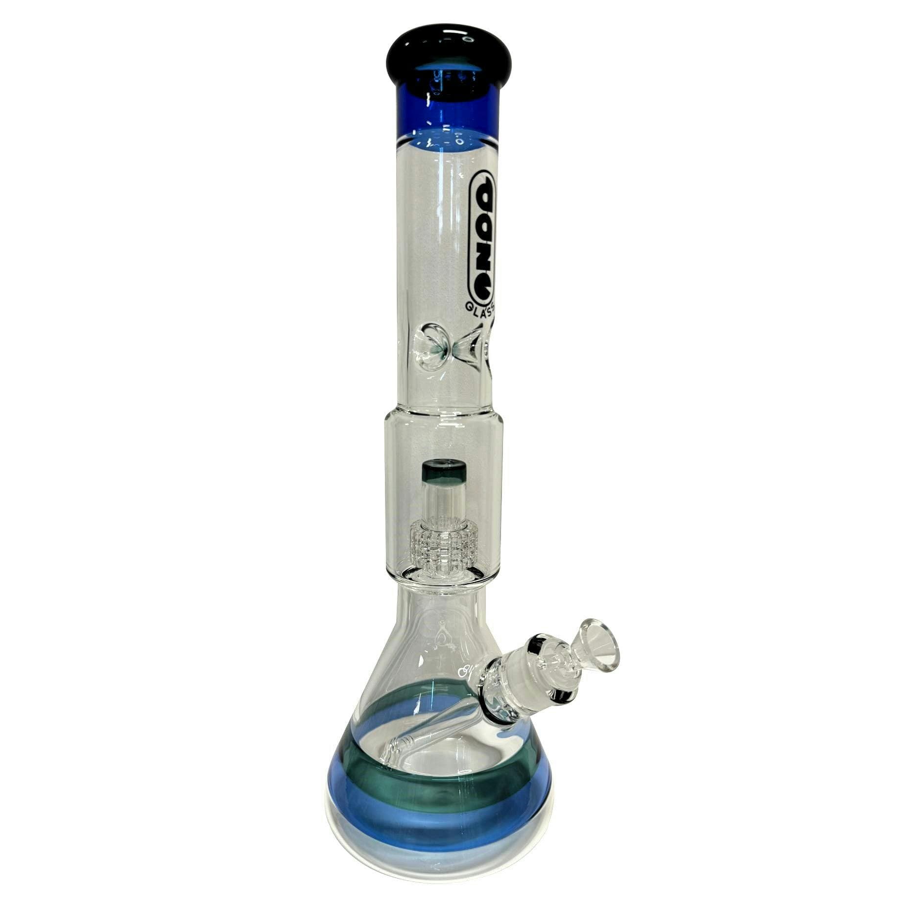 Daze Glass - Approx. 16 Striped Glass Water Pipe - 