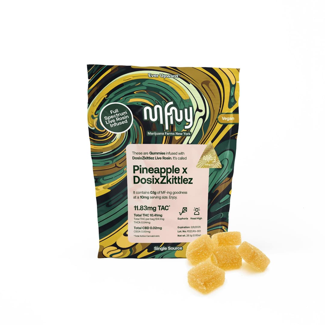 Pineapple x Dosi x Zkittles • Live Rosin Gummies - MFNY | Treehouse Cannabis