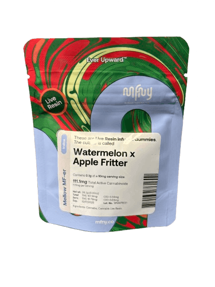 Watermelon X Apple Fritter • 10 Pack • Gummies - MFNY | Treehouse Cannabis