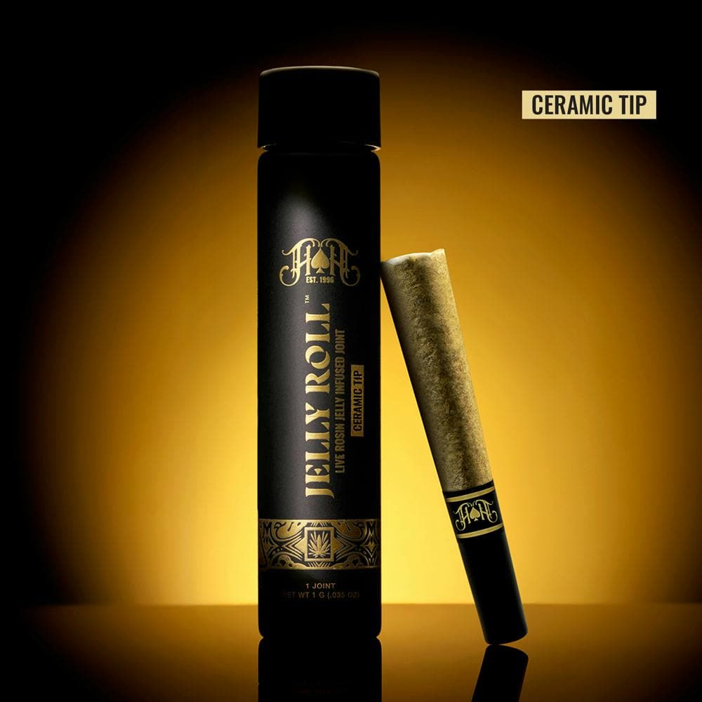 Durban Poison X White Thorn Rose Live Rosin Jelly Infused Pre-Roll 1g - Heavy Hitters