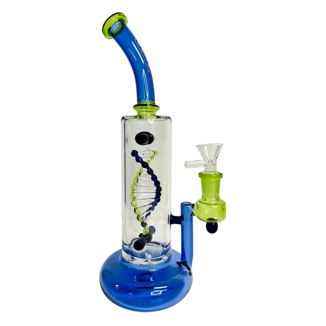 Daze Glass - 2nd Gen Spinning DNA & Turbine Perc Glass Water Pipe -  | Treehouse Cannabis