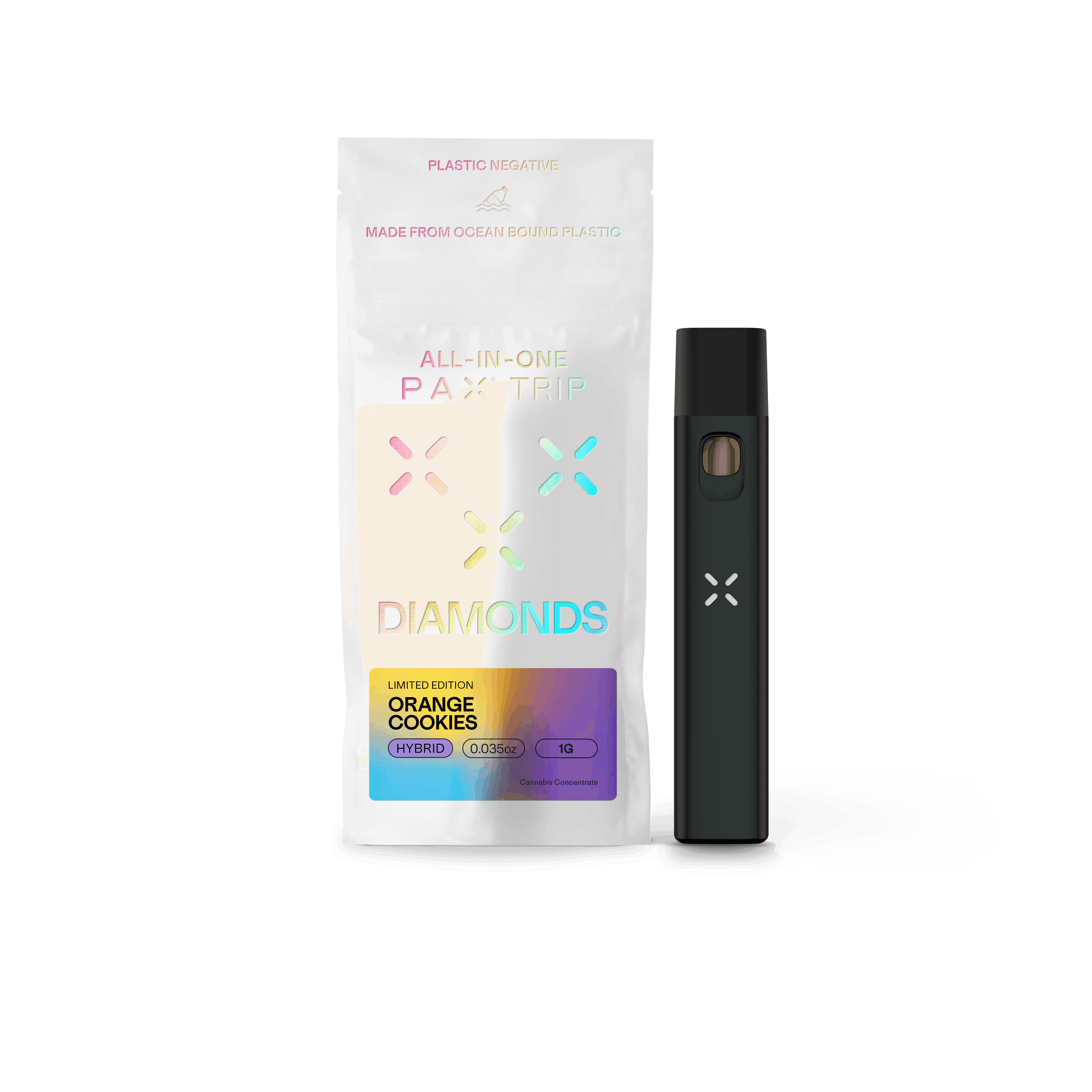 product image for Orange Cookies Diamonds Disposable 1g