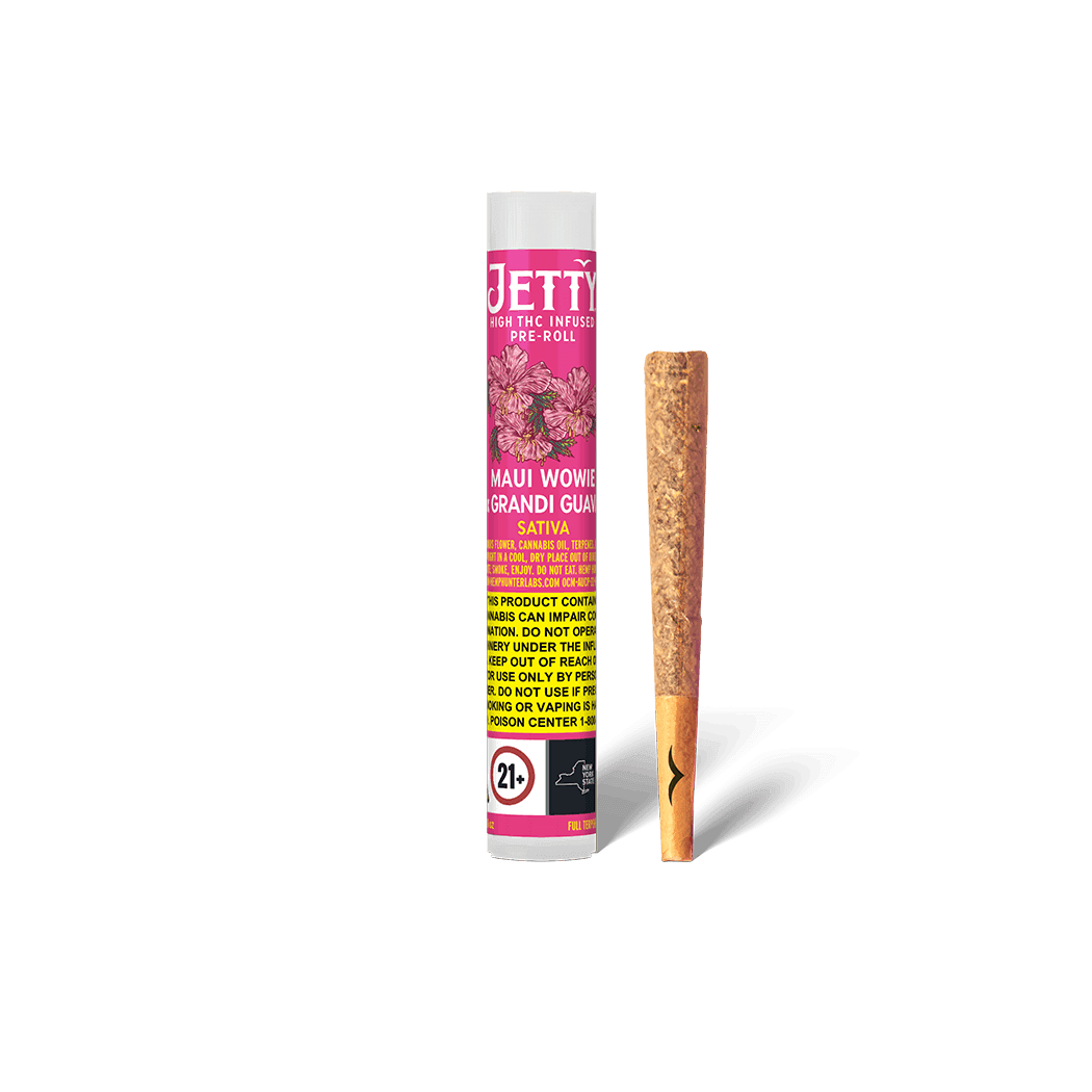 Maui Wowie x Grandi Guava Infused Pre-Roll - Jetty Extracts