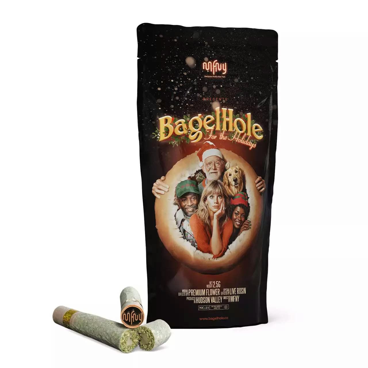 product image for Bagel Hole Candy Rain & Candy Rain Live Rosin Rosin Infused Pre-Roll 2.5g