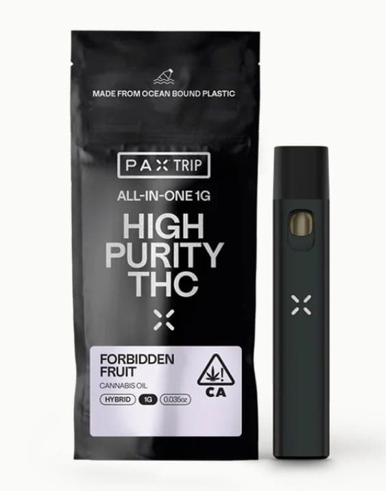 Forbidden Fruit • High Purity THC Disposable • 1g - PAX | Treehouse Cannabis