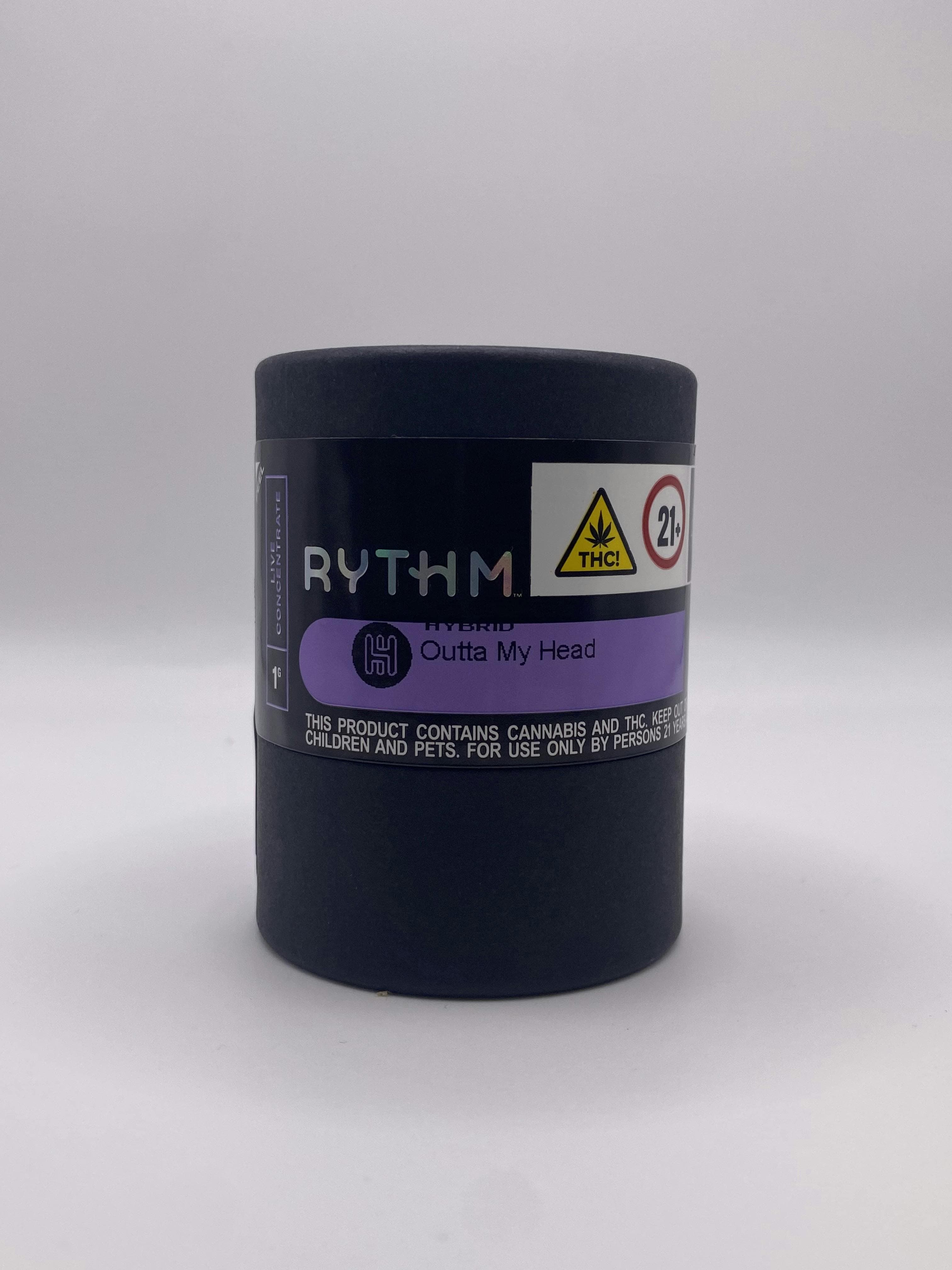 Outta My Head Live Resin Concentrate 1g - Rythm