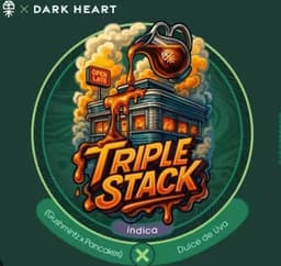 Triple Stack "Dark Heart Collection" | Small Buds | 7g