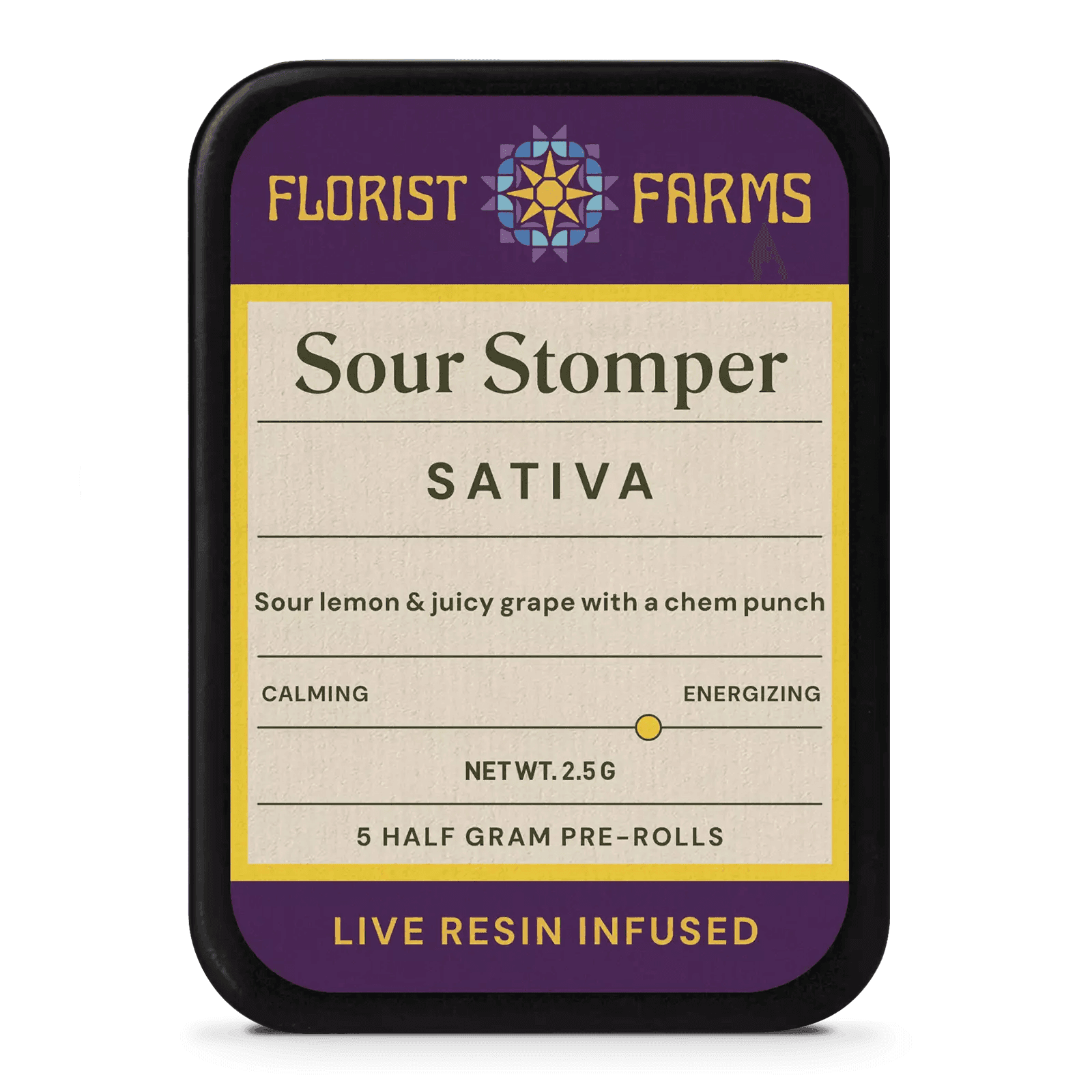 product image for Sour Stomper 5 Pack infused Pre-Rolls 2.5g