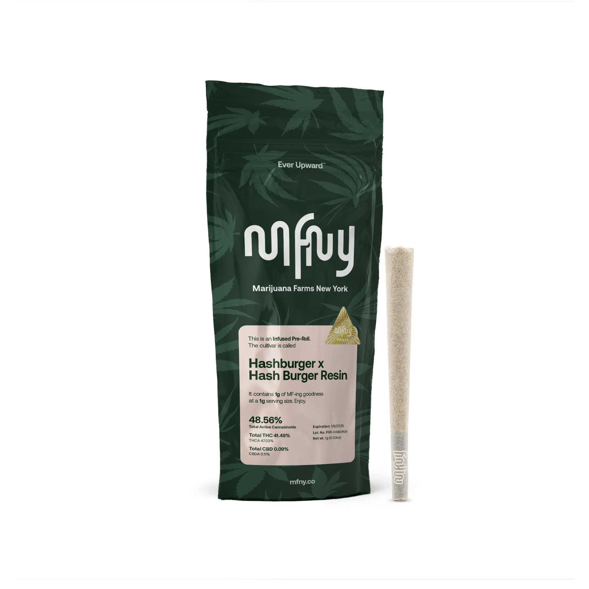 Hash Burger x Hash Burger Infused Pre-Roll 1g - MFNY