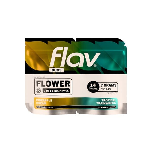 Tropical Trainwreck x Pineapple Dream Duo • Flower • 14g - Flav | Treehouse Cannabis