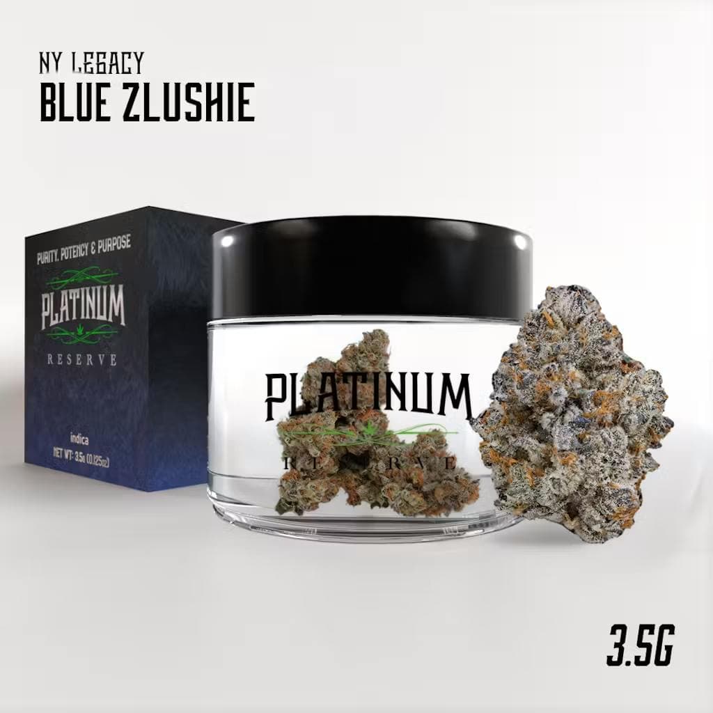 Blue Zlushie • Flower • 3.5g - Platinum Reserve | Treehouse Cannabis