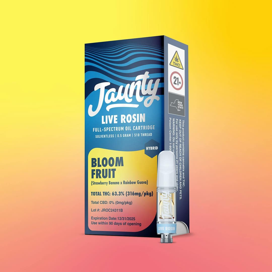 Bloomfruit Live Rosin  • Cartridge • - Jaunty | Treehouse Cannabis