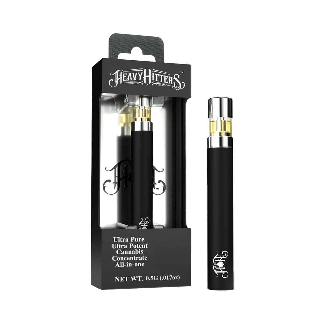 Blackberry Kush • Disposable Vape • .5g - Heavy Hitters | Treehouse Cannabis