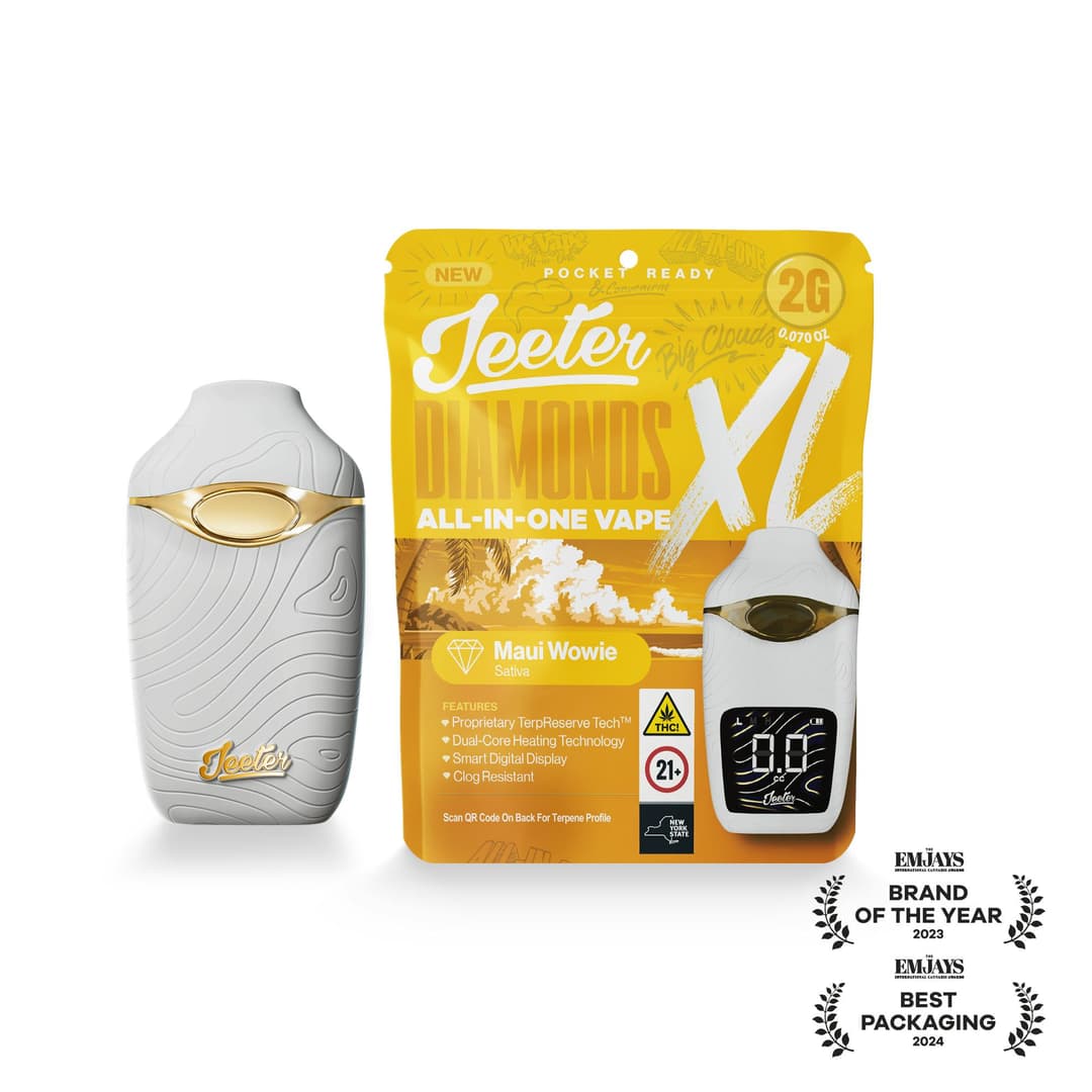 Jeeter • Maui Wowie • 2G Liquid Diamond XL All-In-One Vape - Jeeter | Treehouse Cannabis