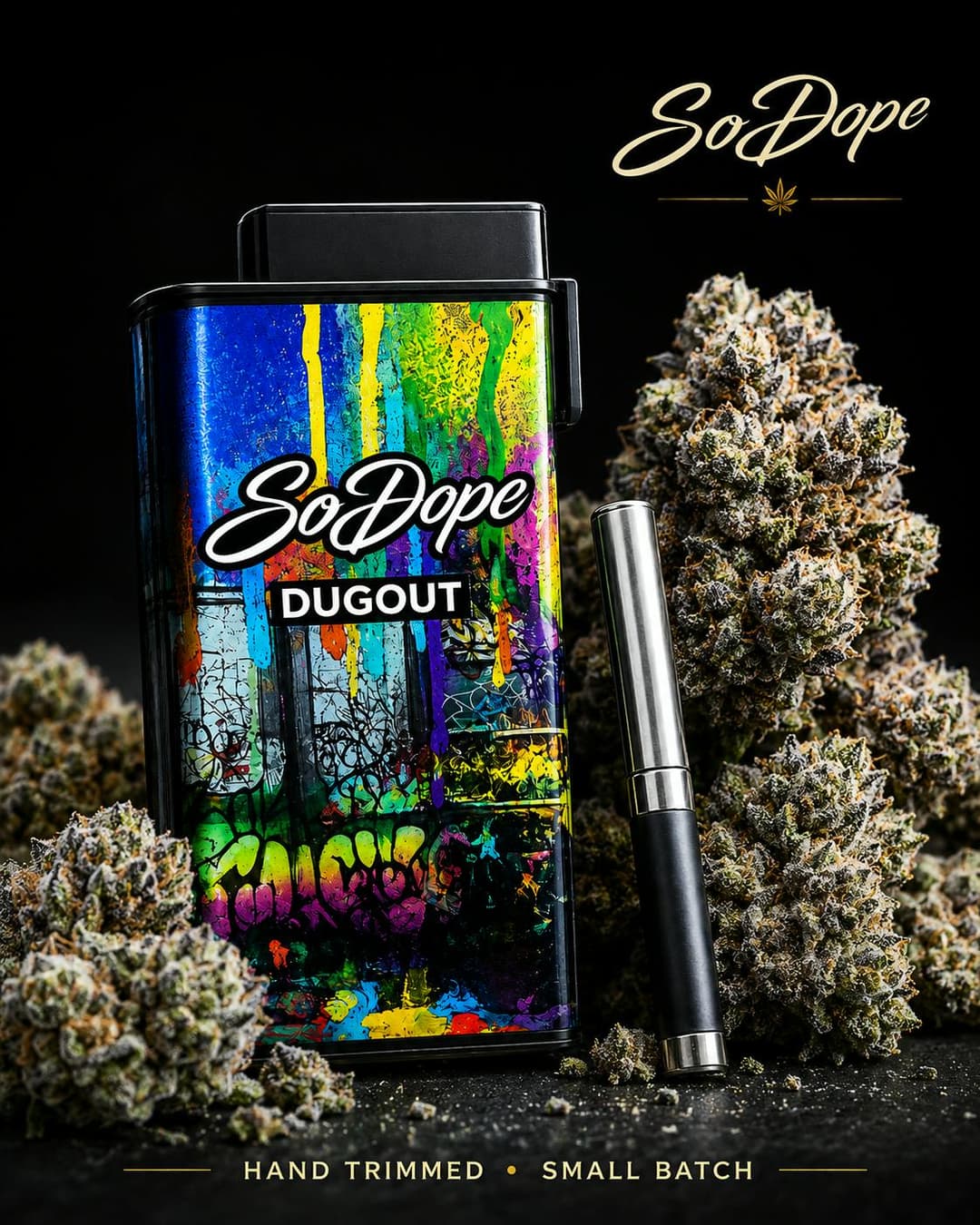 Indica Blend Flower Filled Dugout • 3.5G - So Dope | Treehouse Cannabis