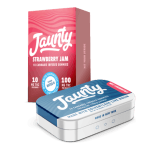 Strawberry Jam • Live Rosin • 100mg • 10pk - Jaunty | Treehouse Cannabis